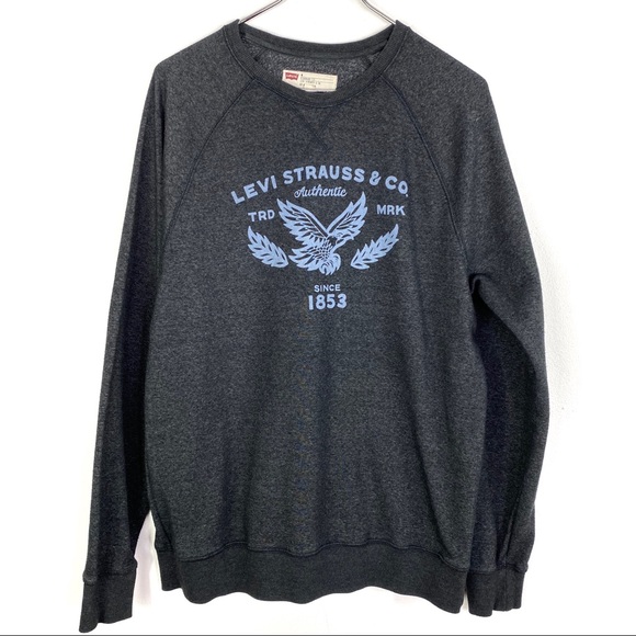 Levi's Other - Levi’s Men Gray Logo Sweatshirt Medium